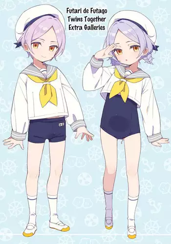 [imotare (moyori)] Futari de Futago - Extra Galleries | Twins Together - Extra Galleries [English] [Tabunne Scans]